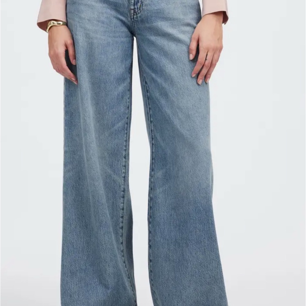 Madewell Super Wide Leg Jeans Billings Wash
